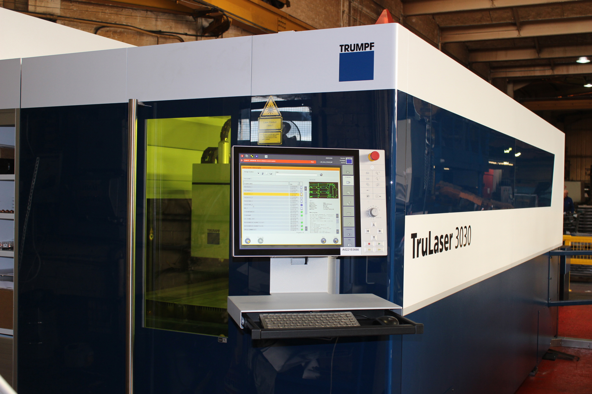 Trumpf 3030 TruLaser Fiber